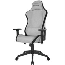 Silla Gaming Paracon GLITCH - Textil - Gris Claro