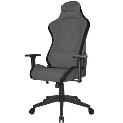 Silla Gaming Paracon GLITCH - Textil - Gris Oscuro