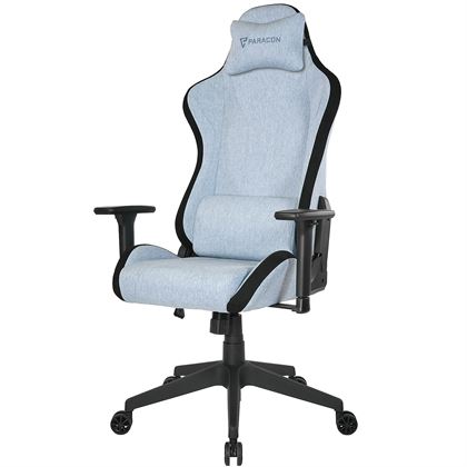 Silla Gaming Paracon GLITCH - Textil - Azul