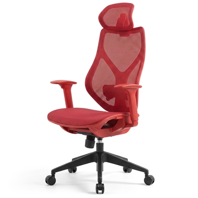 Paracon MESH Breeze Silla de Gaming y Oficina - Rojo